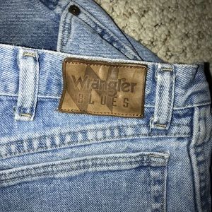 Men’s wrangler blues